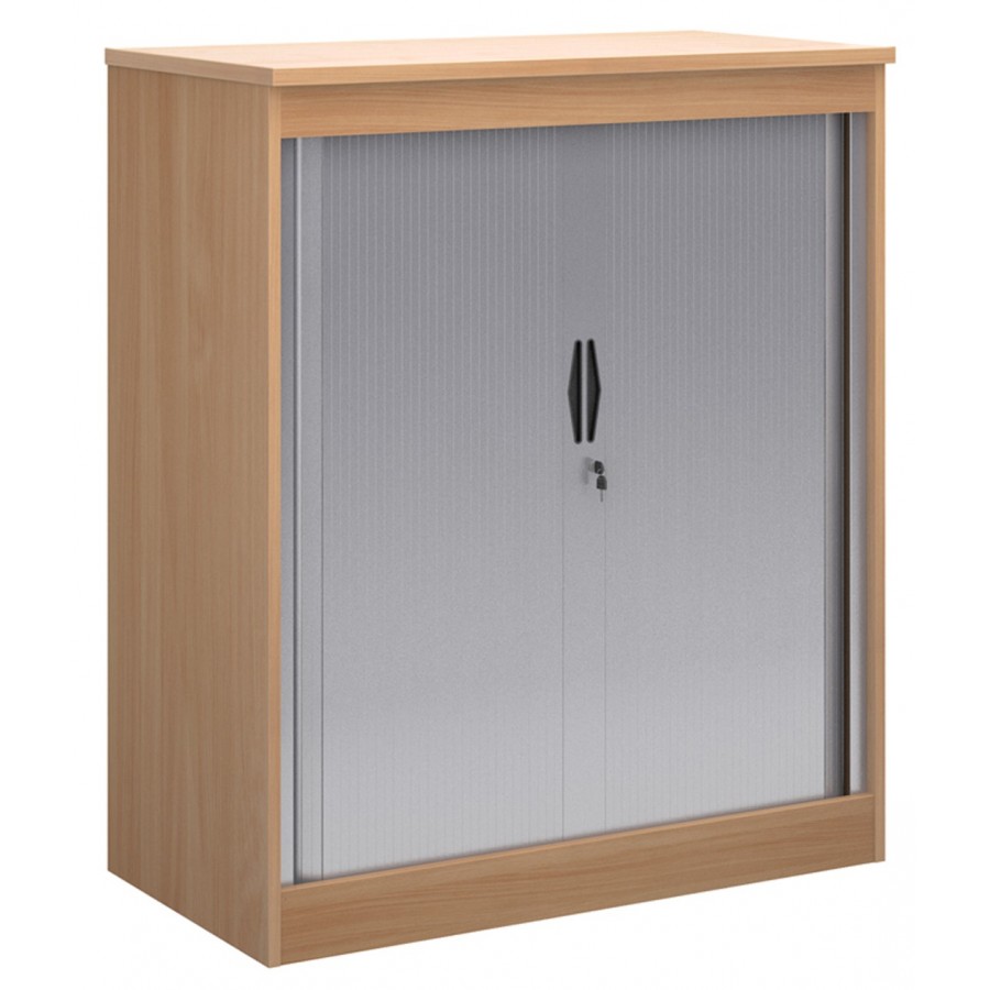 System Horizontal Tambour Door Cupboard